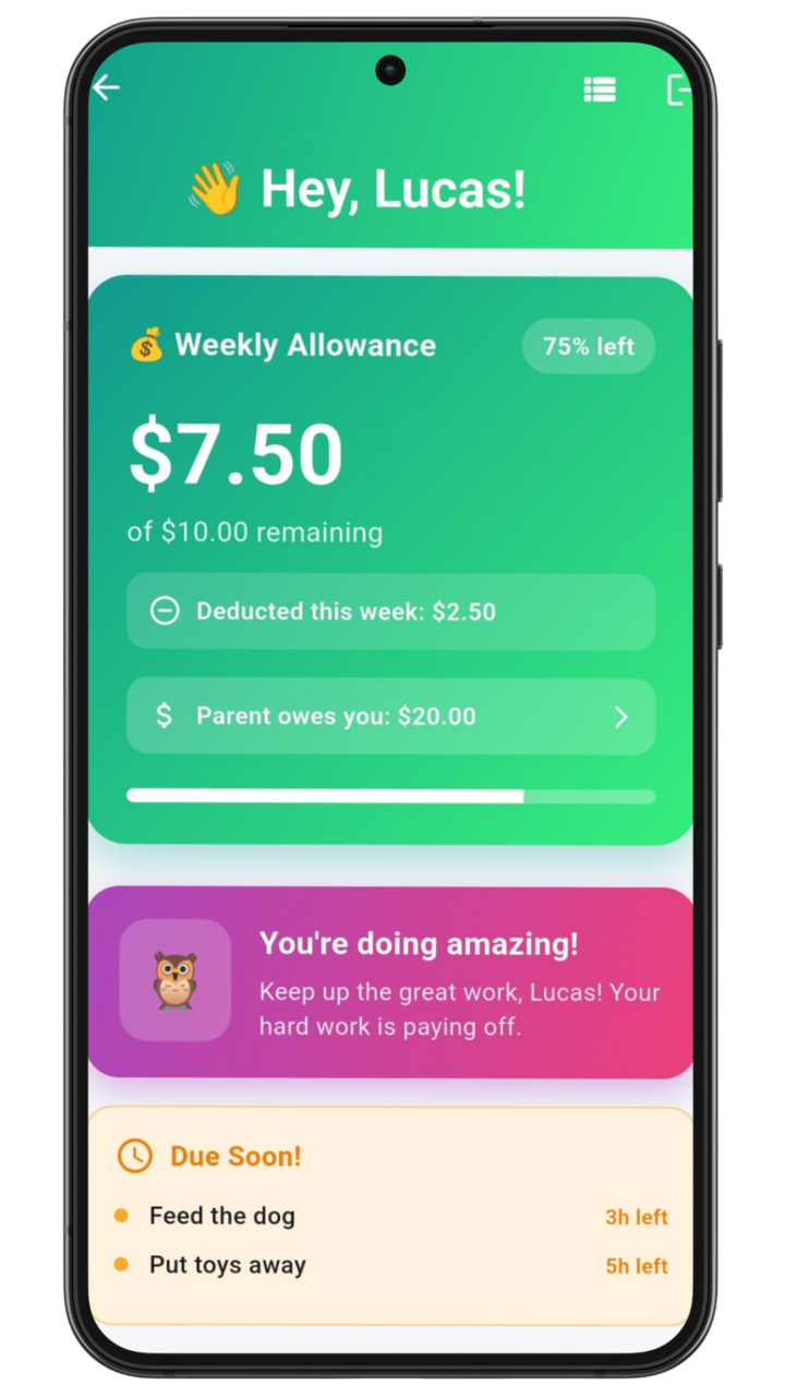 Allowable App Screenshot